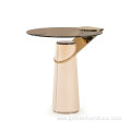 Modern Glass eclipse side table